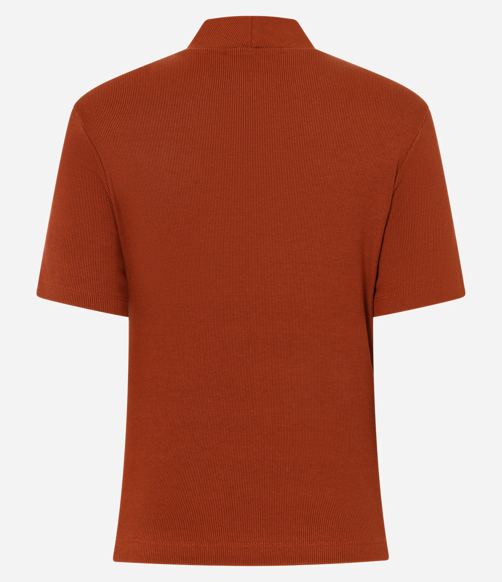 Blusa Regular em Ribana com Gola Alta Telha 3