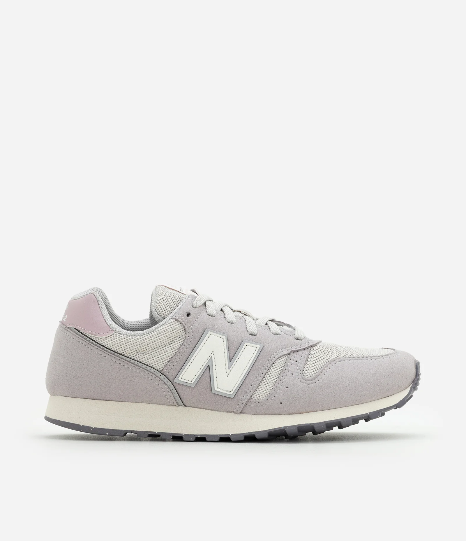 Tênis Jogging Retrô 373V2 em Couro New Balance Cinza 1