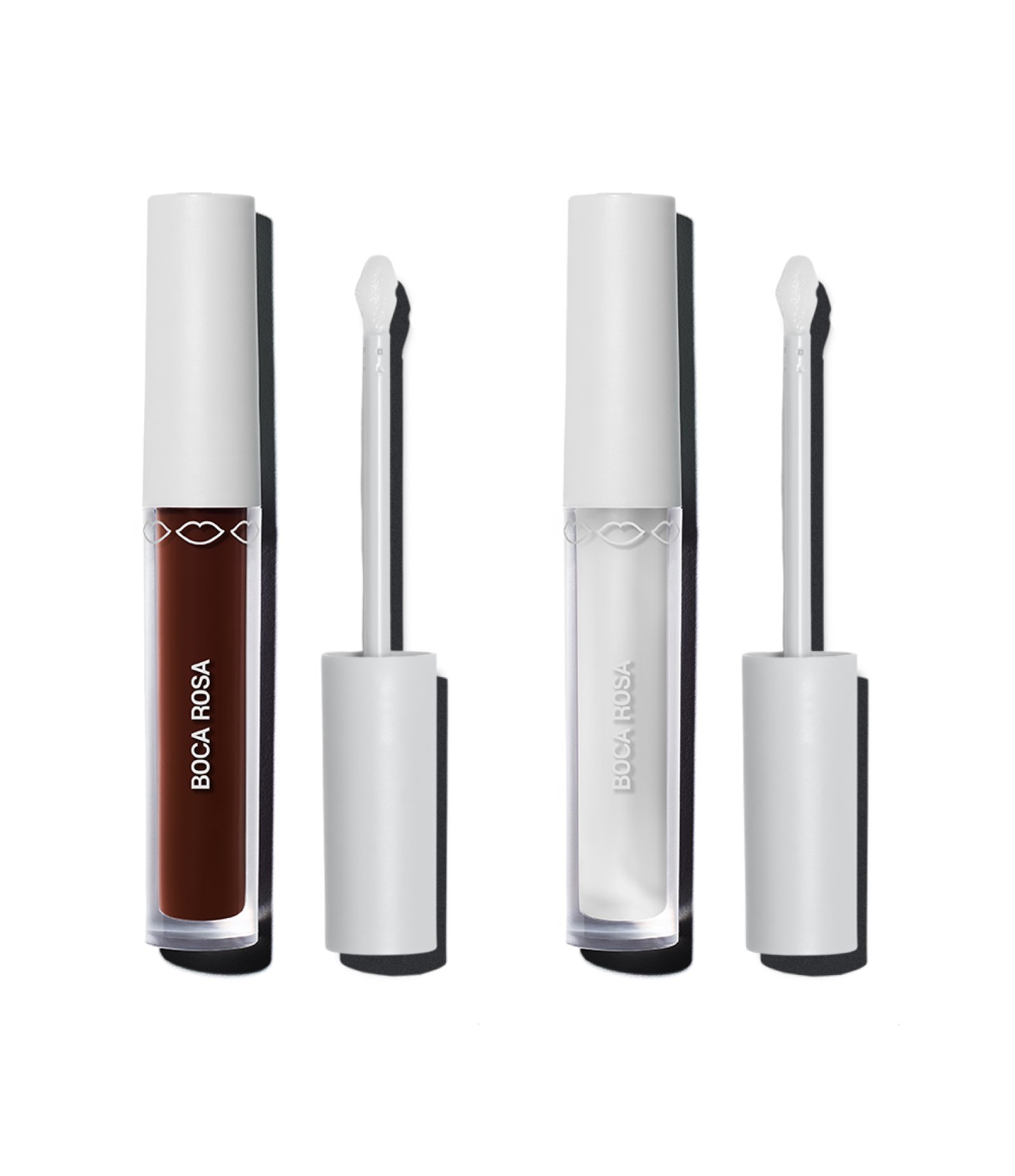 Combo Gloss Labial Dia Noite Boca Rosa Hidralabios Marrom 2