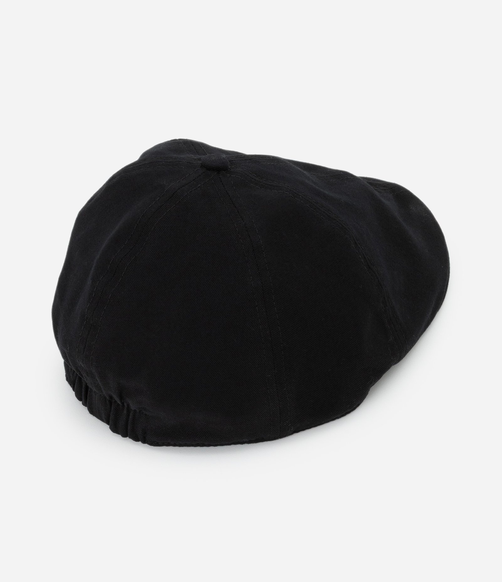 Boina em Sarja com Fechamento de Elástico Preto 3