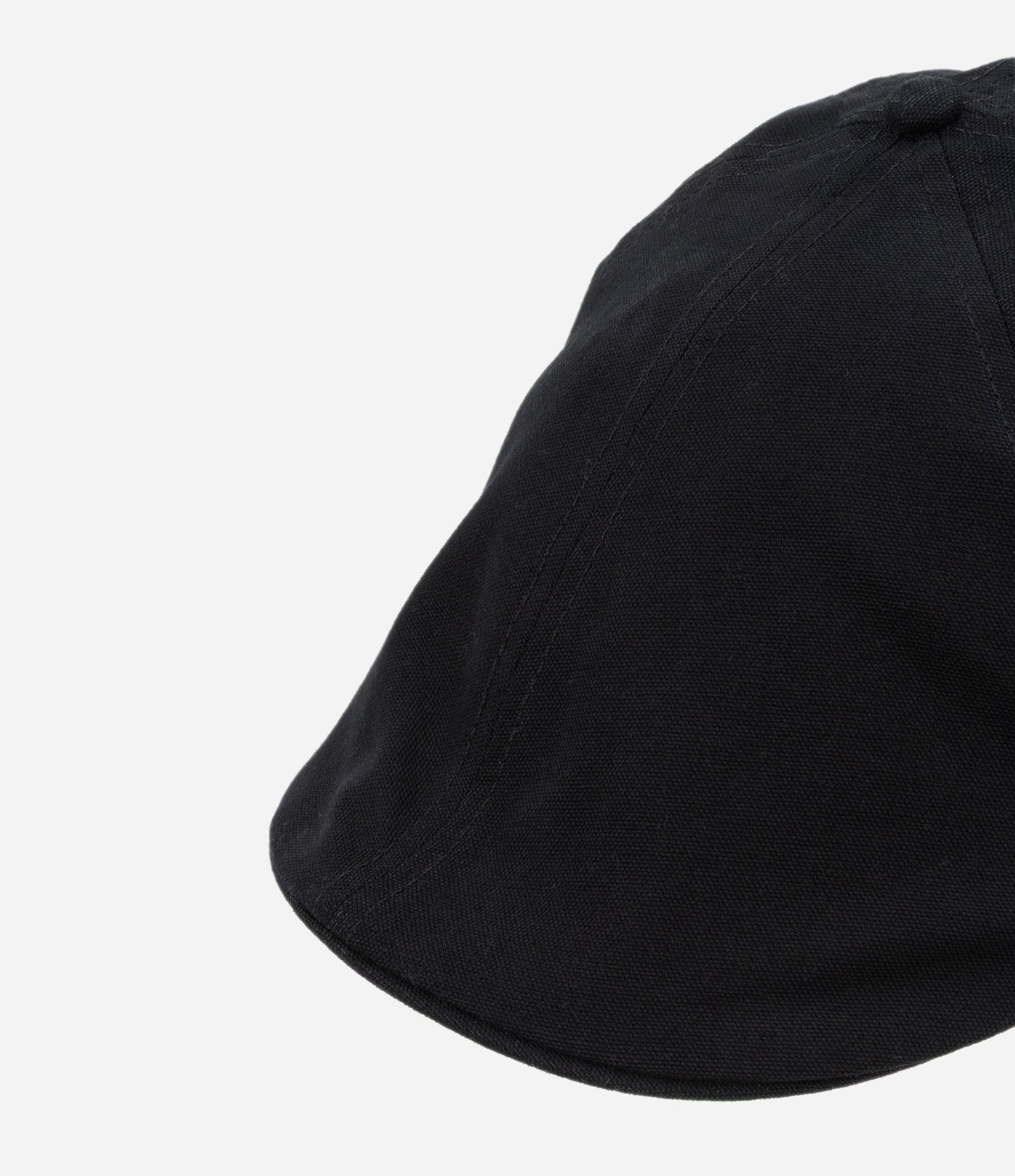 Boina em Sarja com Fechamento de Elástico Preto 5