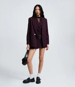 Short Saia Alfaiatado