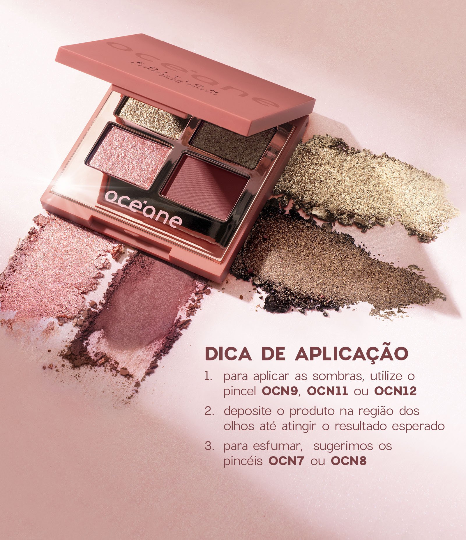 Paleta de Sombras 4 Palette Oceane 04 5