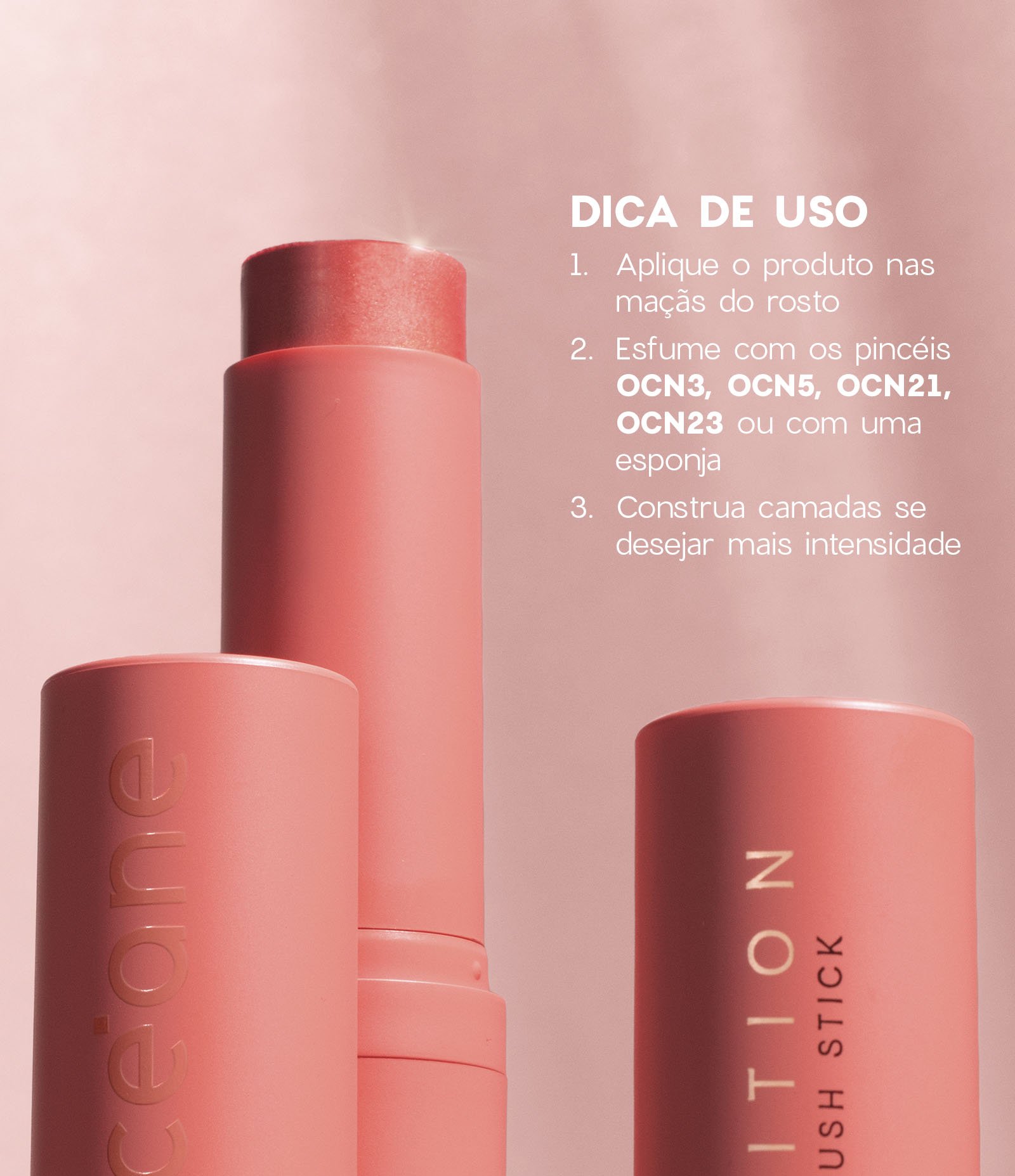 Blush Bastao Stick Oceane Pink 6