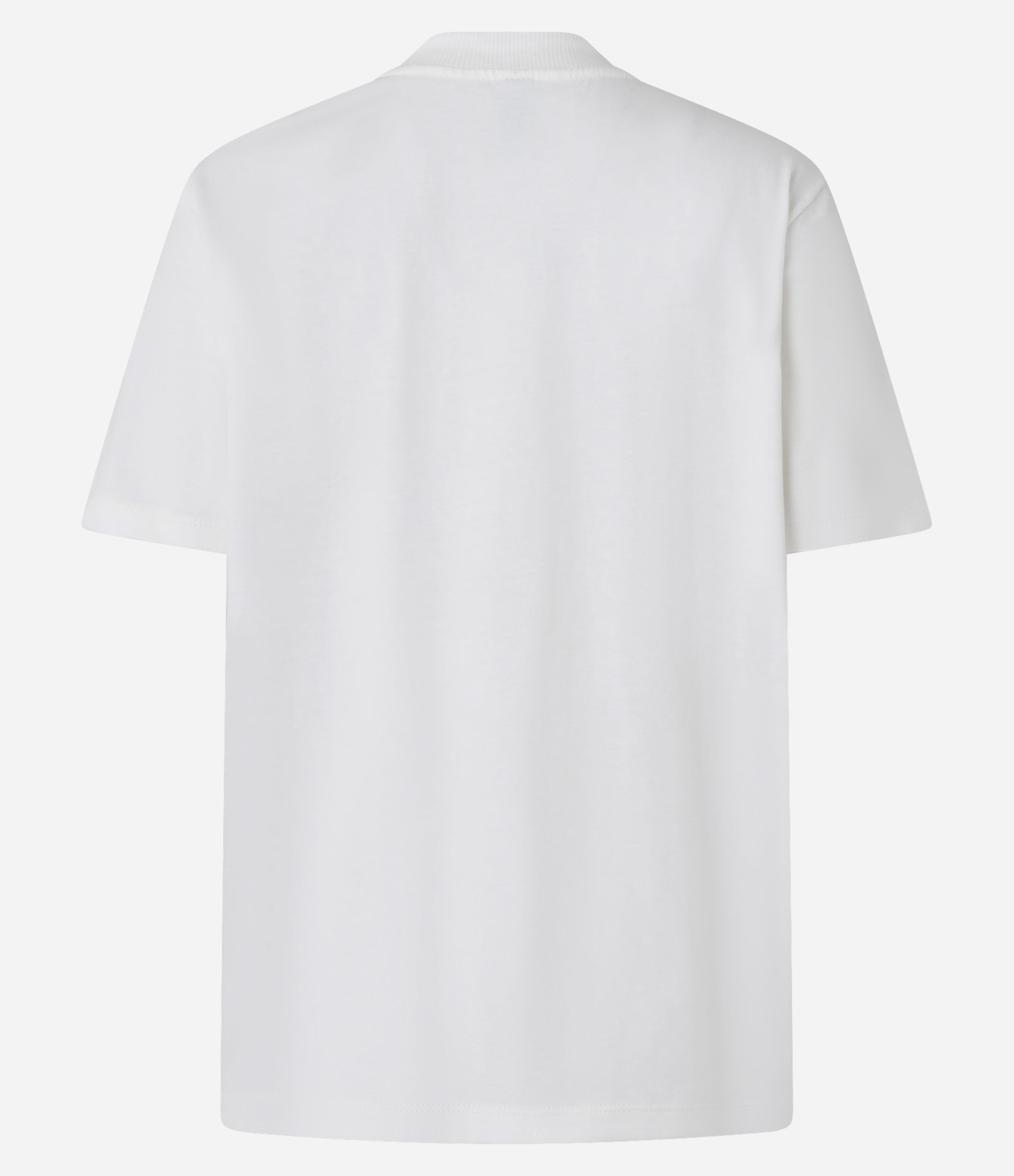 Camiseta em Algodão com Estampa Tropical Brisa Leve Branco 3