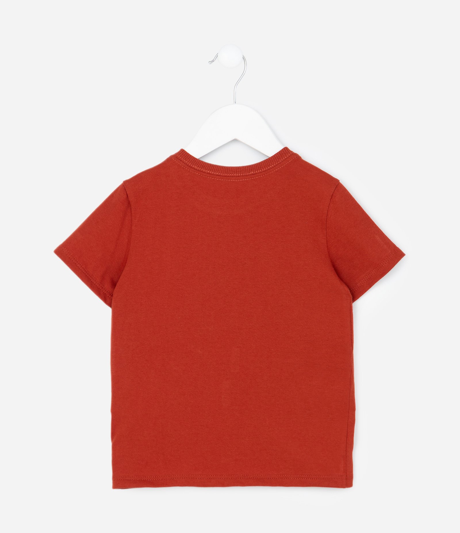 Camiseta Infantil com Bolsinho Interativo – Tam 1 a 5/6 Anos Vermelho 2