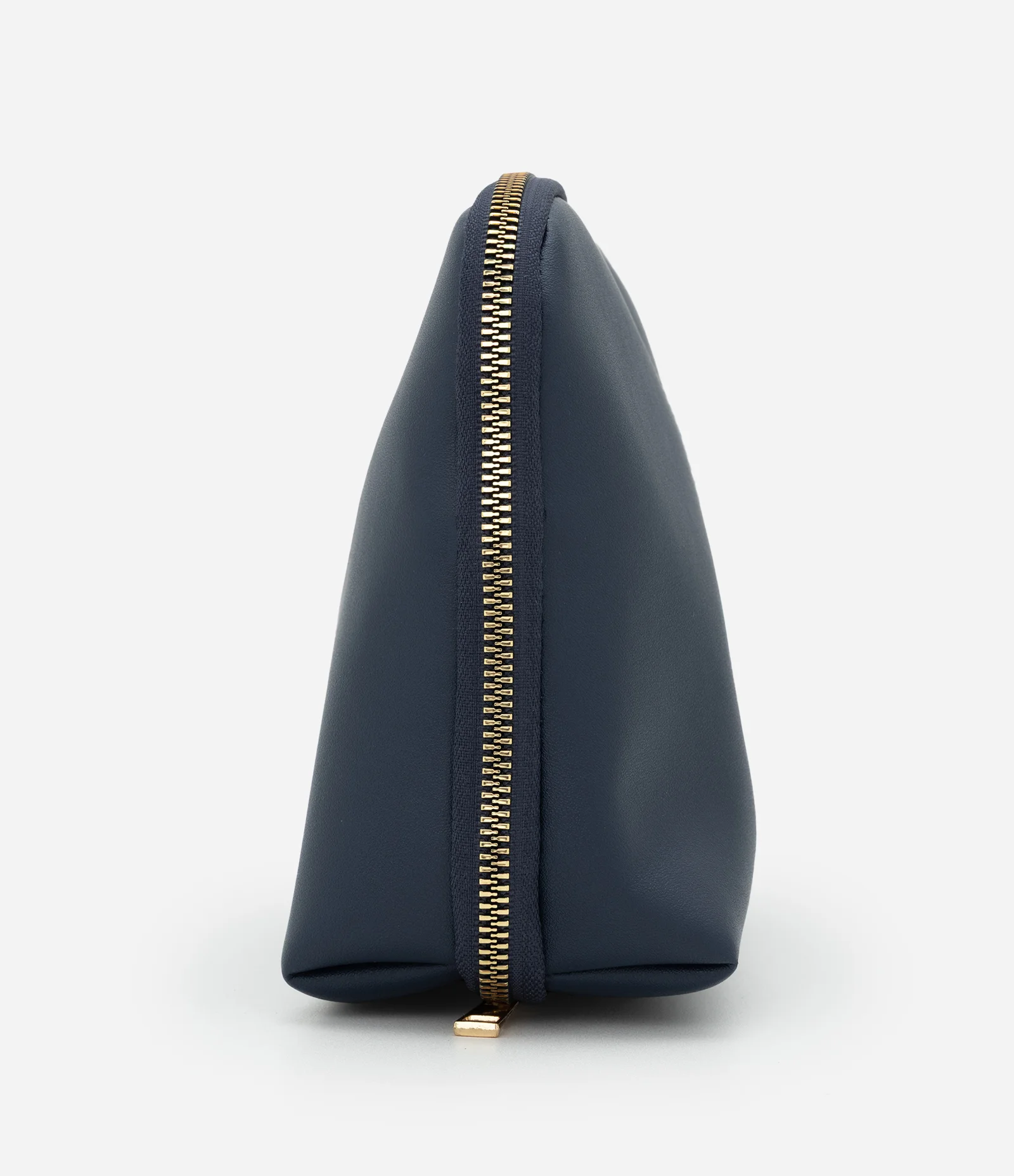 Necessaire Retangular Grande em PU Azul 2