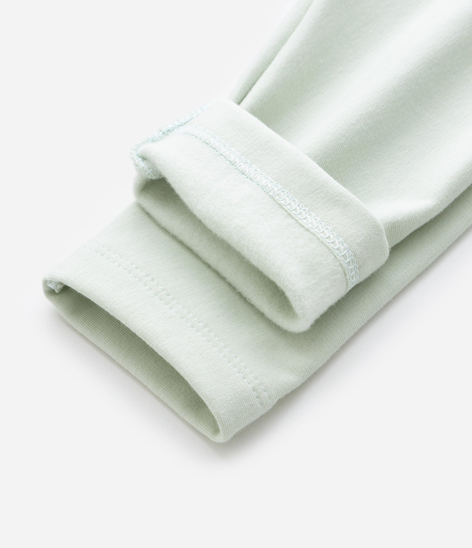 Calça Infantil Legging em Moletom com Lacinho – Tam 0 a 18 Meses Verde Claro 4