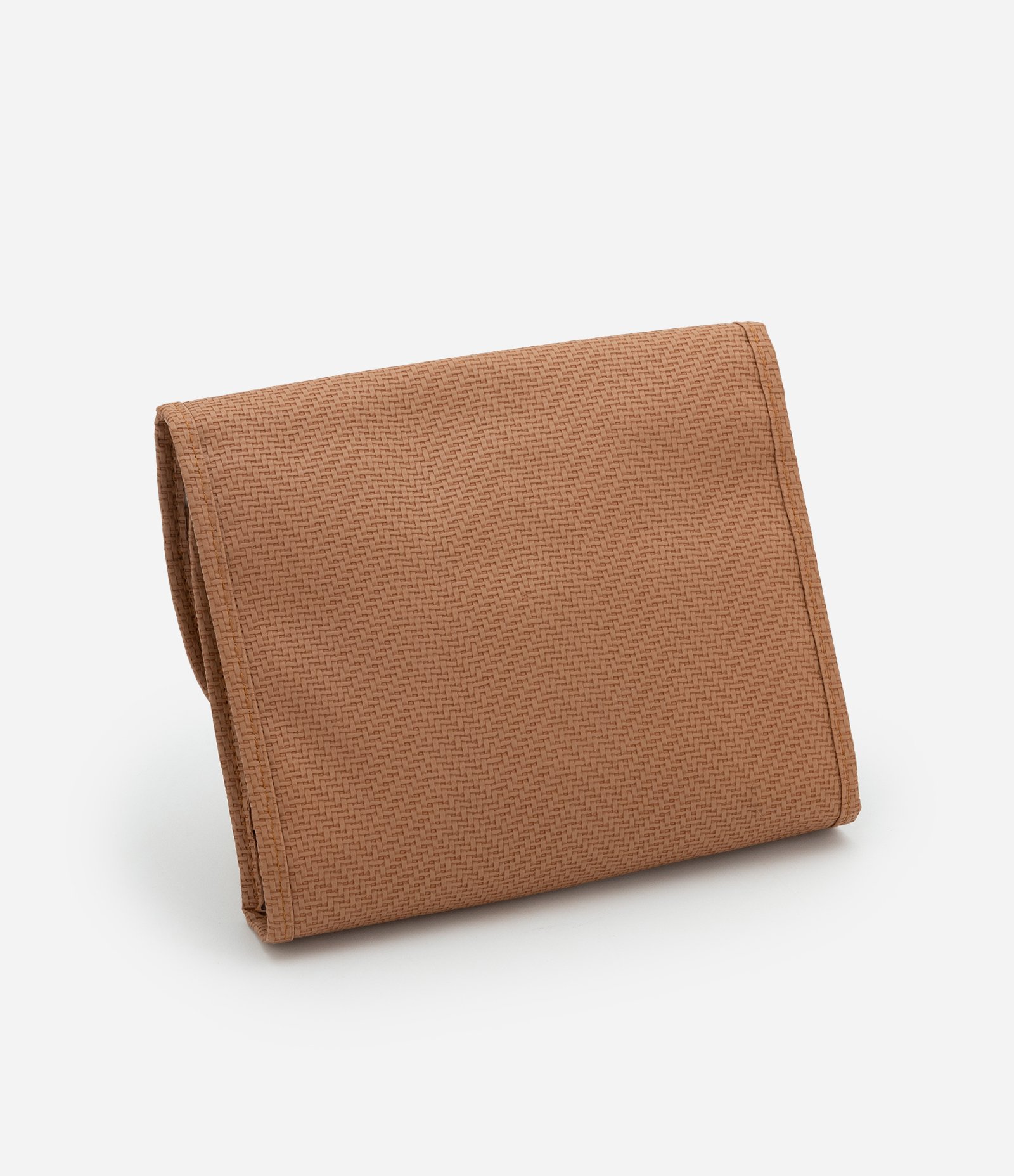 Necessaire Hotel Texturizada com Compartimentos Bege 4