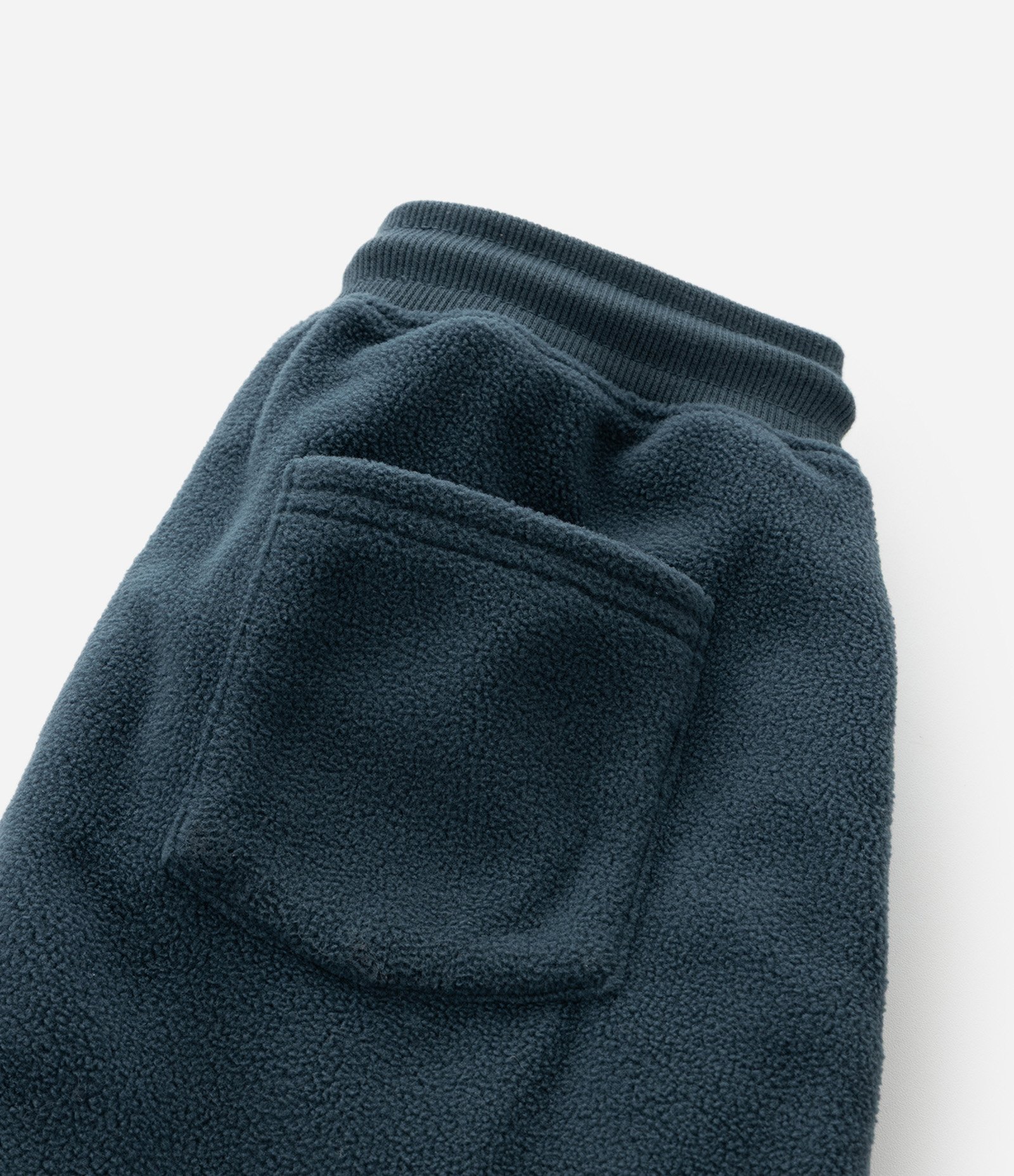 Calça Infantil Básica em Fleece - Tam 5 a 14 anos Azul Petróleo 5