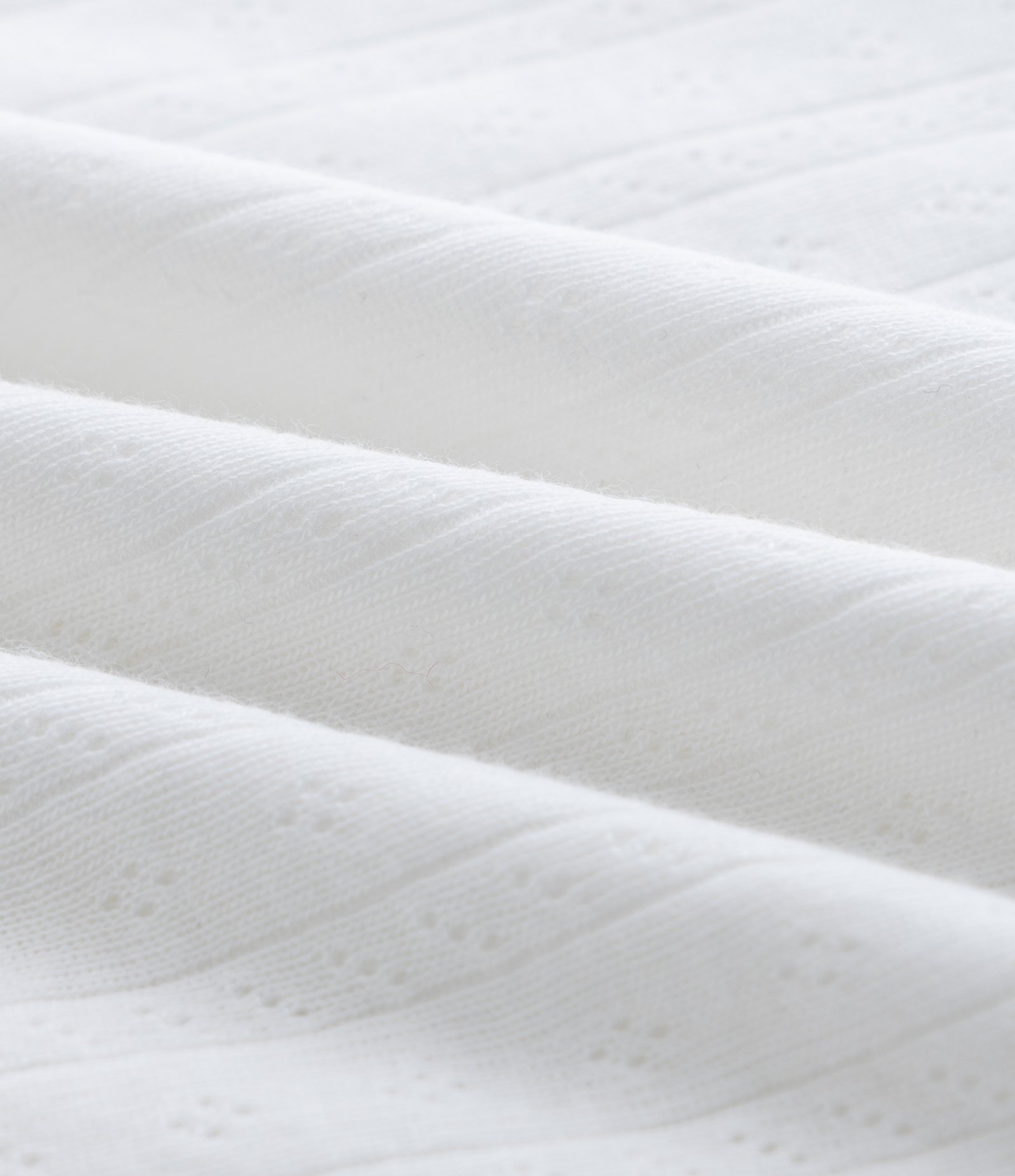 Body Infantil em Cotton Pointelle com Gola Americana – Tam RN a 18 Meses Branco 3