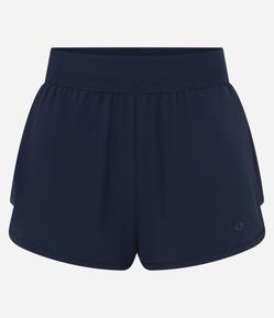 Short Runner Esportivo com Cós Largo Elástico