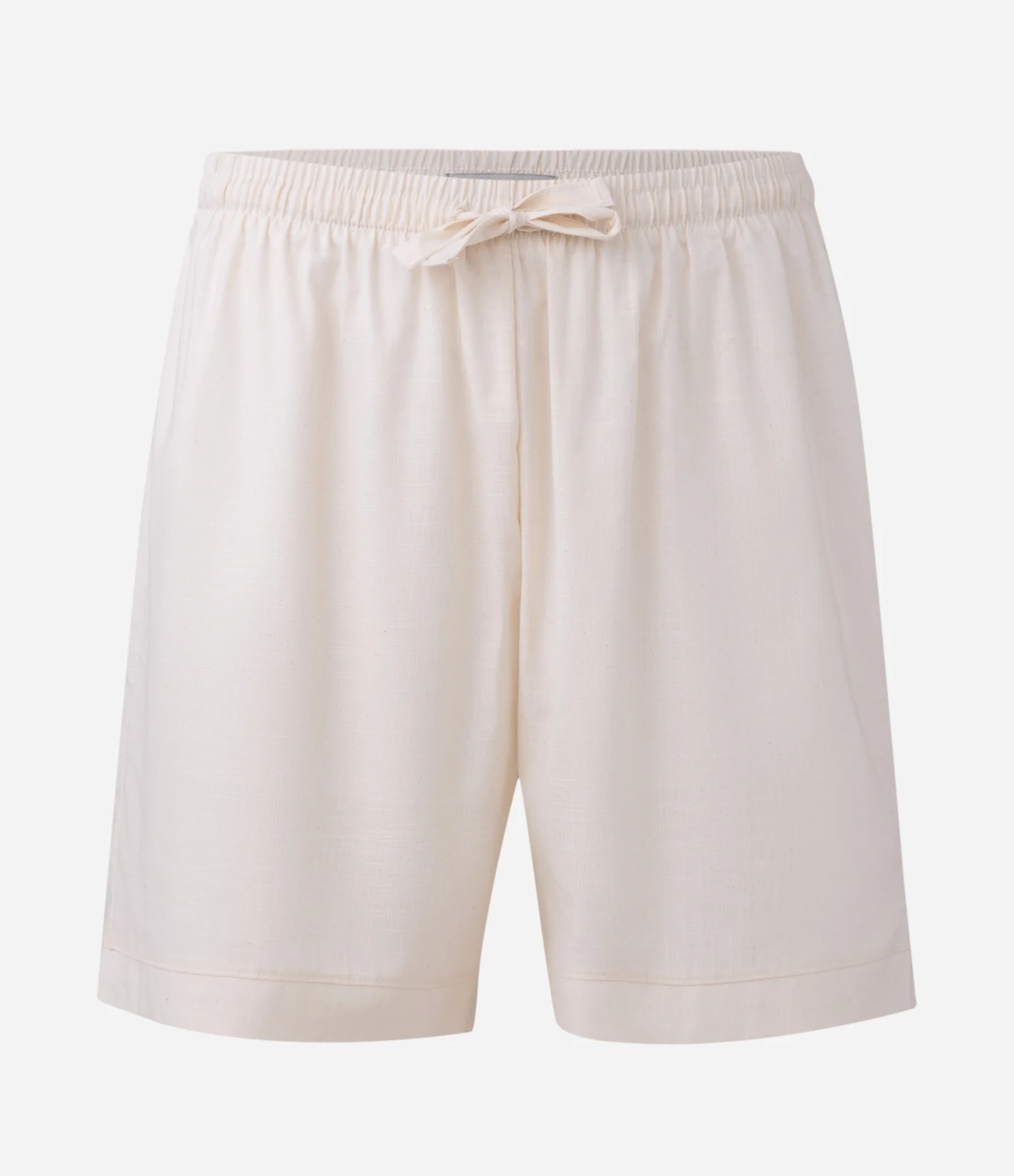 Pijama Americano Curto em Algodão com Camisa de Botões e Shorts Off White 3