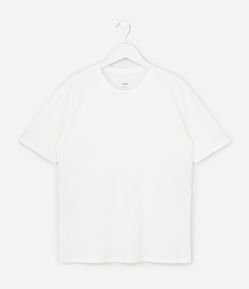 Camiseta Infantil Em Algodão Texturizada – Tam 5 A 14 Anos