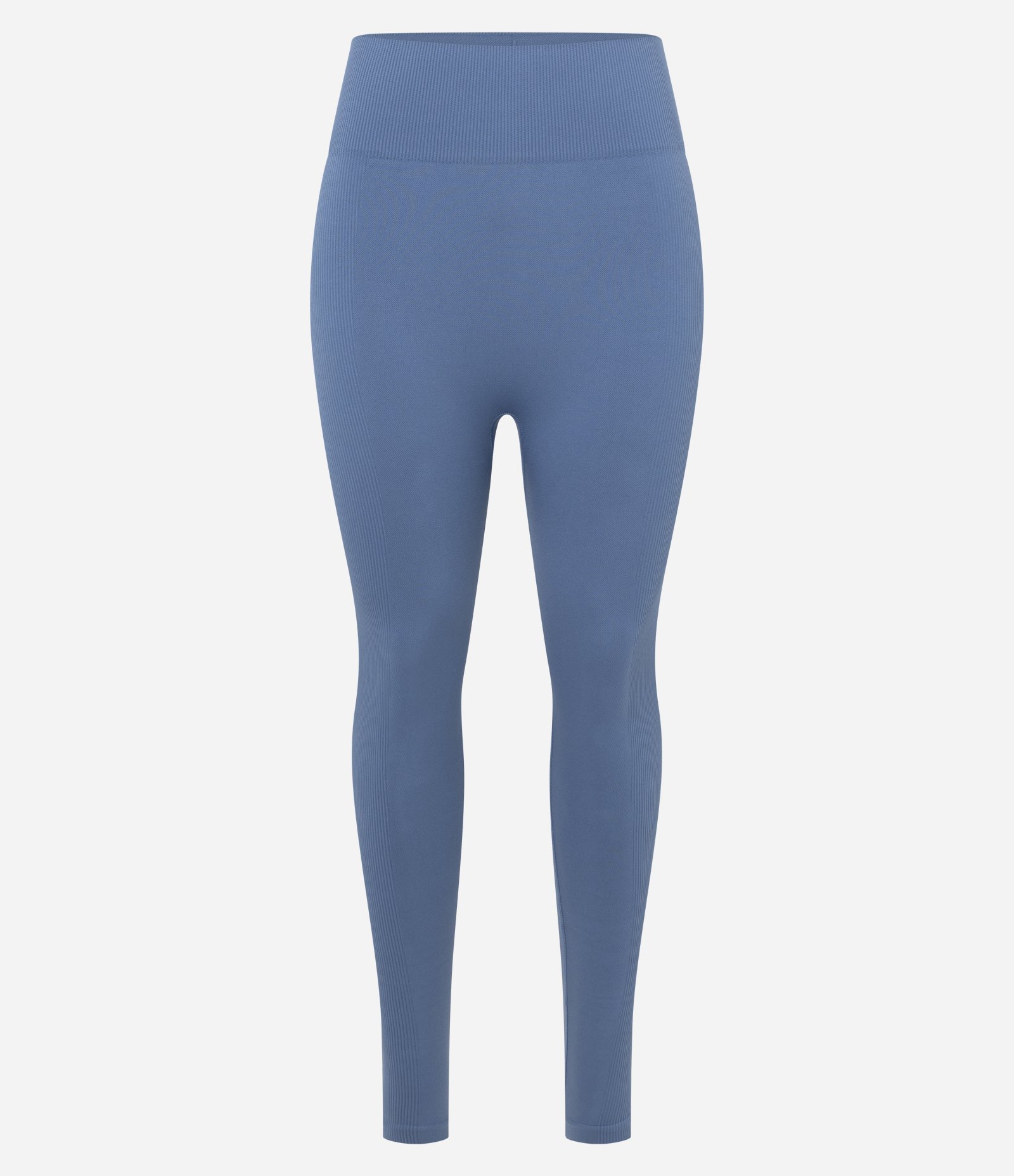 Calça Legging Esportiva em Poliamida Seamless Azul 1