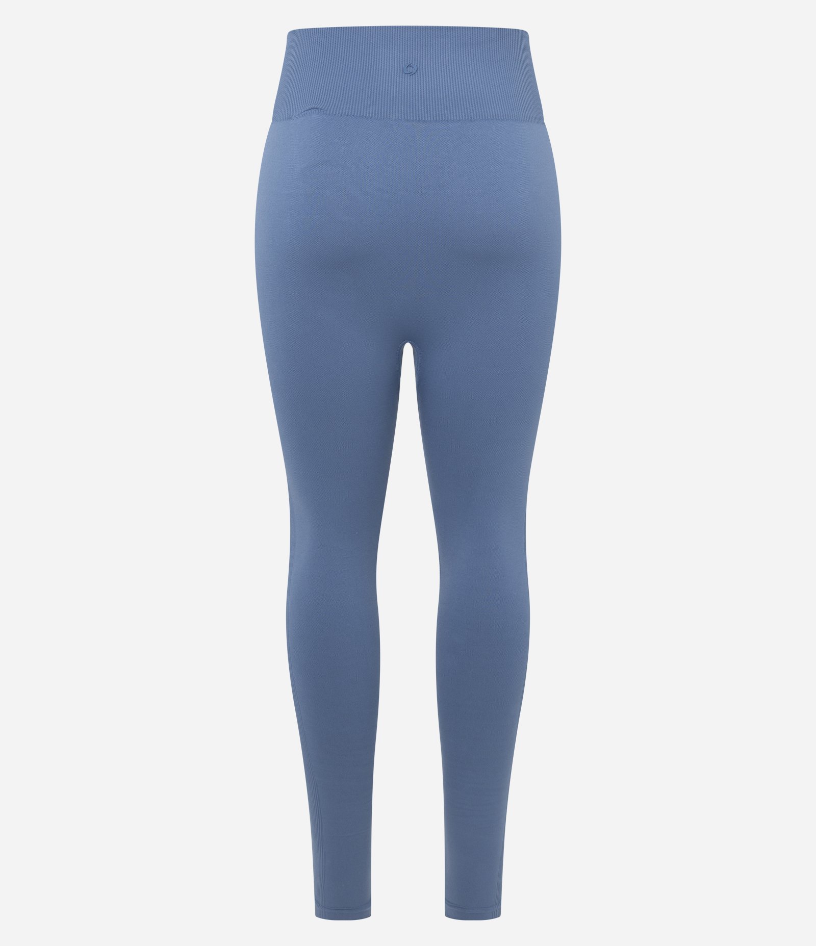 Calça Legging Esportiva em Poliamida Seamless Azul 2