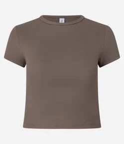 Blusa Básica em Poliamida