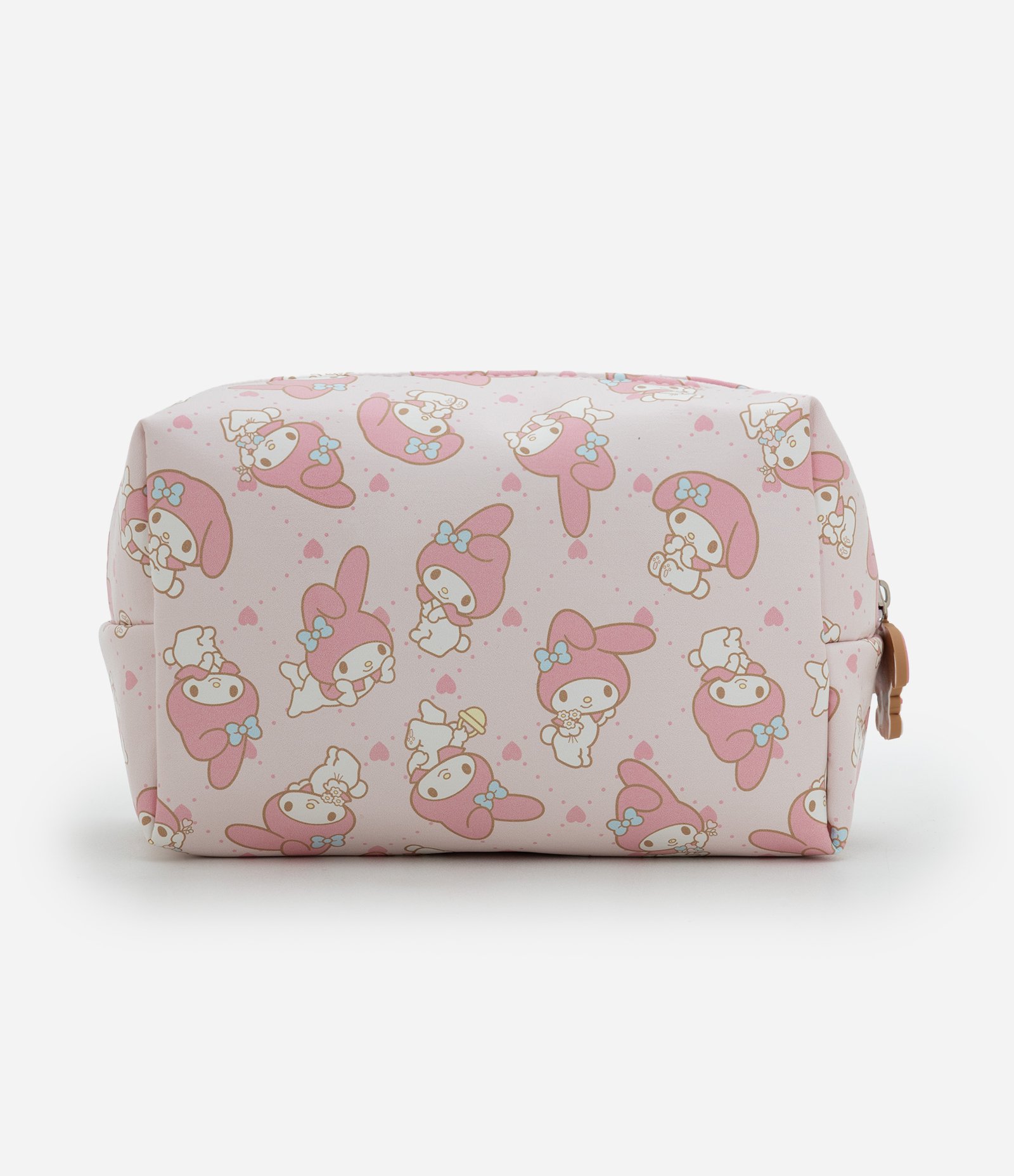 Necessaire Média Retangular em PU com Estampa My Melody Rosa 3