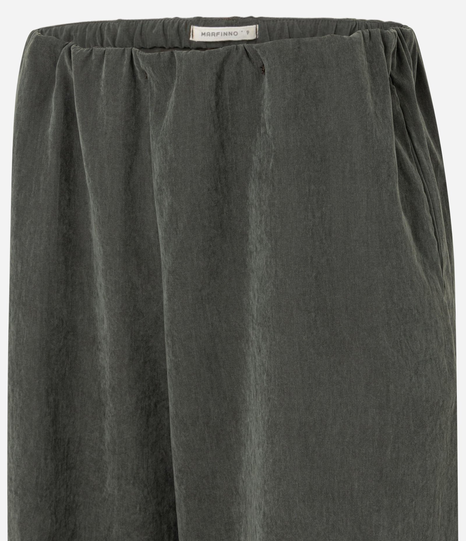 Calça Pantacourt com Cós Elástico Verde 2