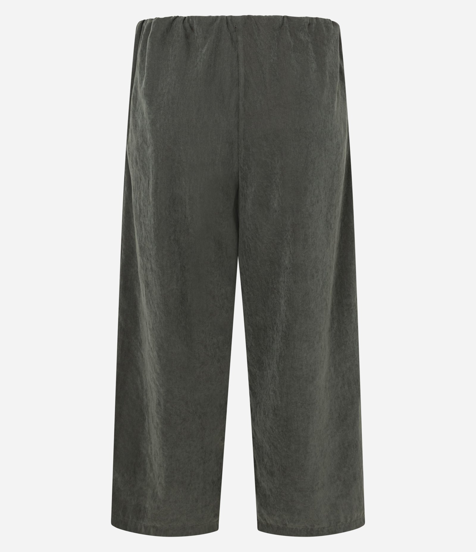 Calça Pantacourt com Cós Elástico Verde 3