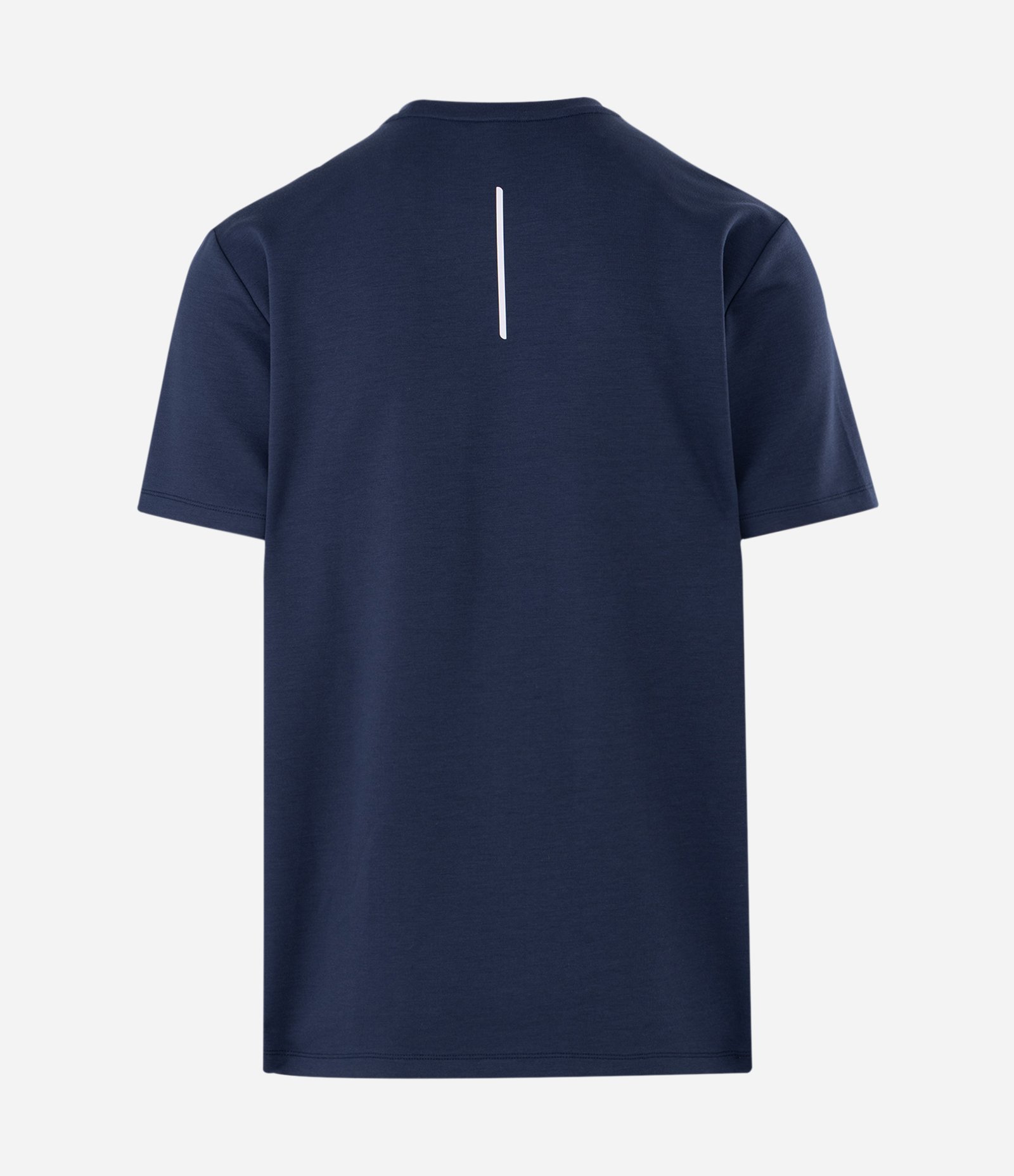 Camiseta Comfort Esportiva em Malha Tecnológica com Tecnologia Dry Azul 2