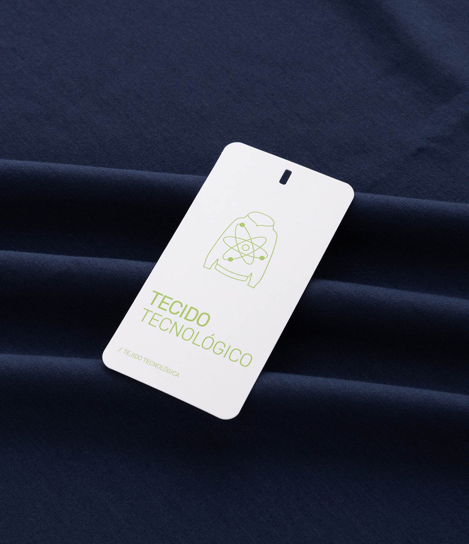 Camiseta Comfort Esportiva em Malha Tecnológica com Tecnologia Dry Azul 4