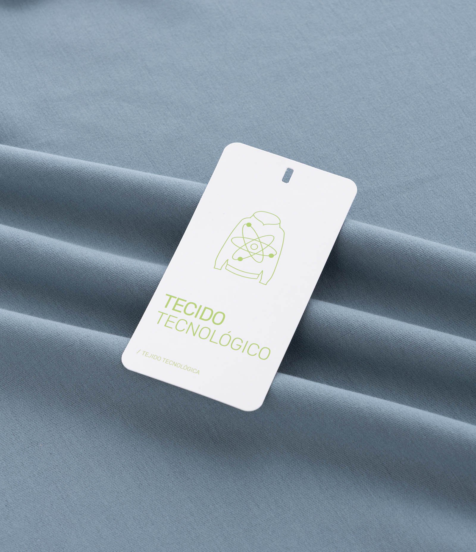 Camiseta Comfort Esportiva em Malha Tecnológica com Tecnologia Dry Azul Claro 3