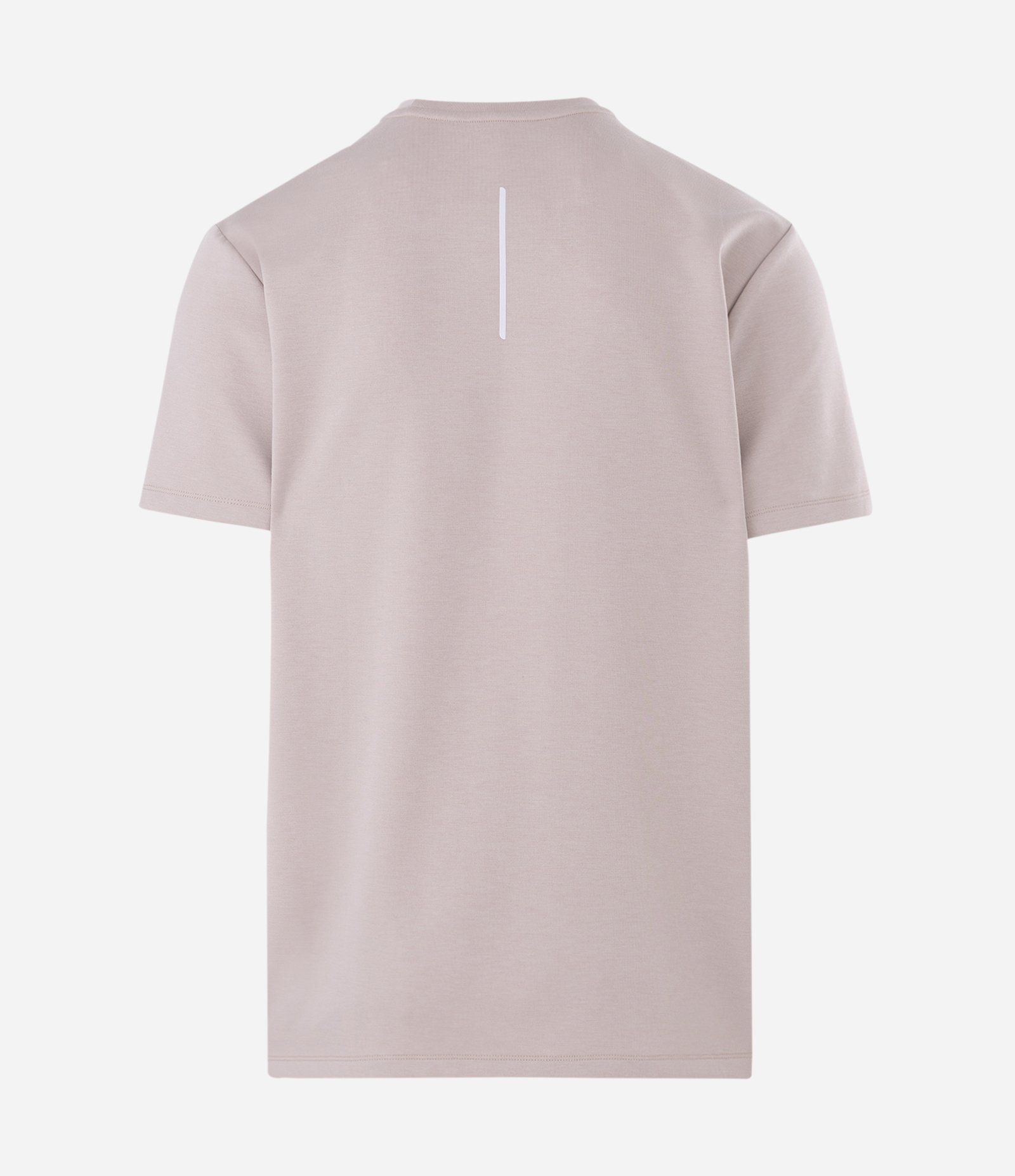 Camiseta Comfort Esportiva em Malha Tecnológica com Tecnologia Dry Bege 2