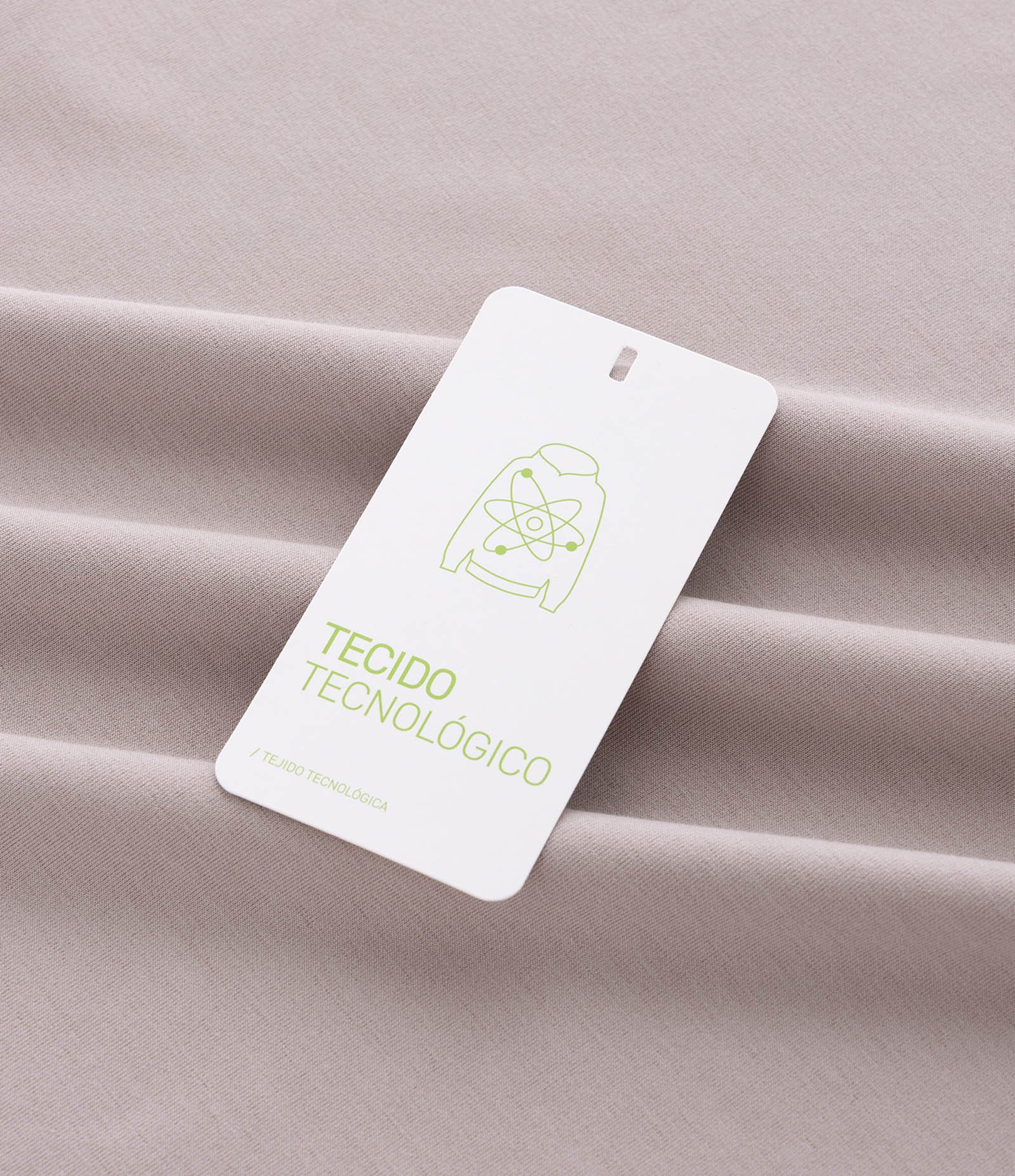 Camiseta Comfort Esportiva em Malha Tecnológica com Tecnologia Dry Bege 5