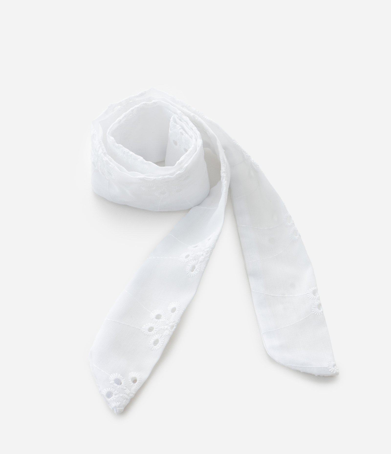 Short Jeans Infantil com Cinto de Broderie - Tam 5 a 14 Anos Azul 8