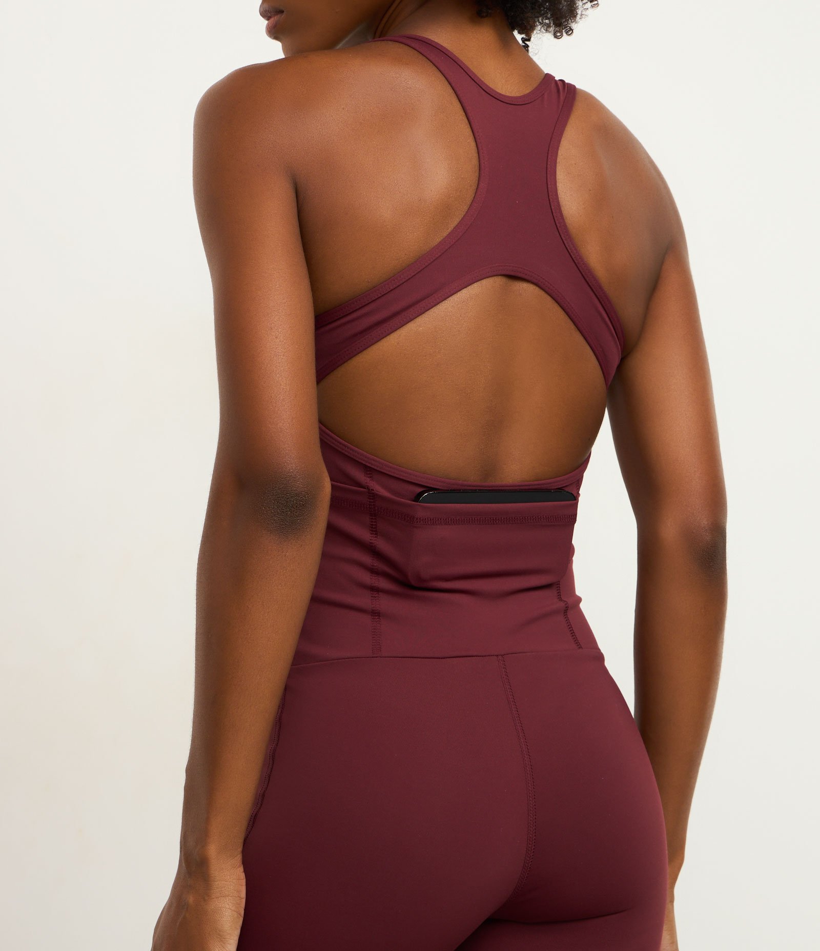 Macaquinho Nadador Esportivo em Microfibra com Zíper Frontal Vermelho 4