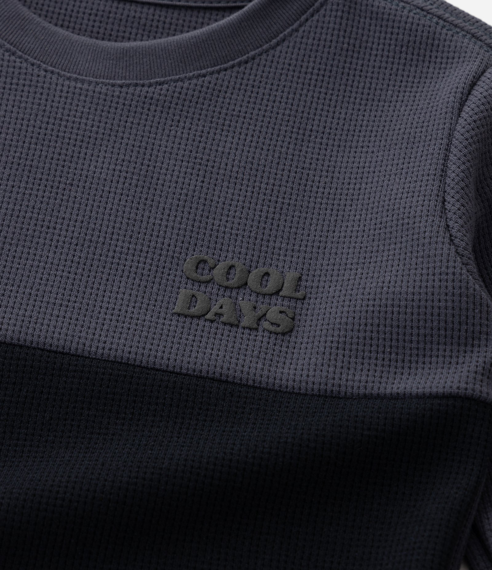 Camiseta Infantil em Piquet com Recortes - Tam 1 a 6 Anos Cinza/Preto 5