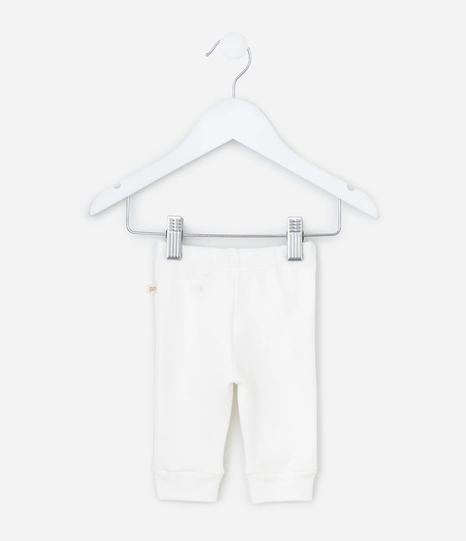 Calça Infantil com Cós Ajustável – Tam Prematuro Branco 2
