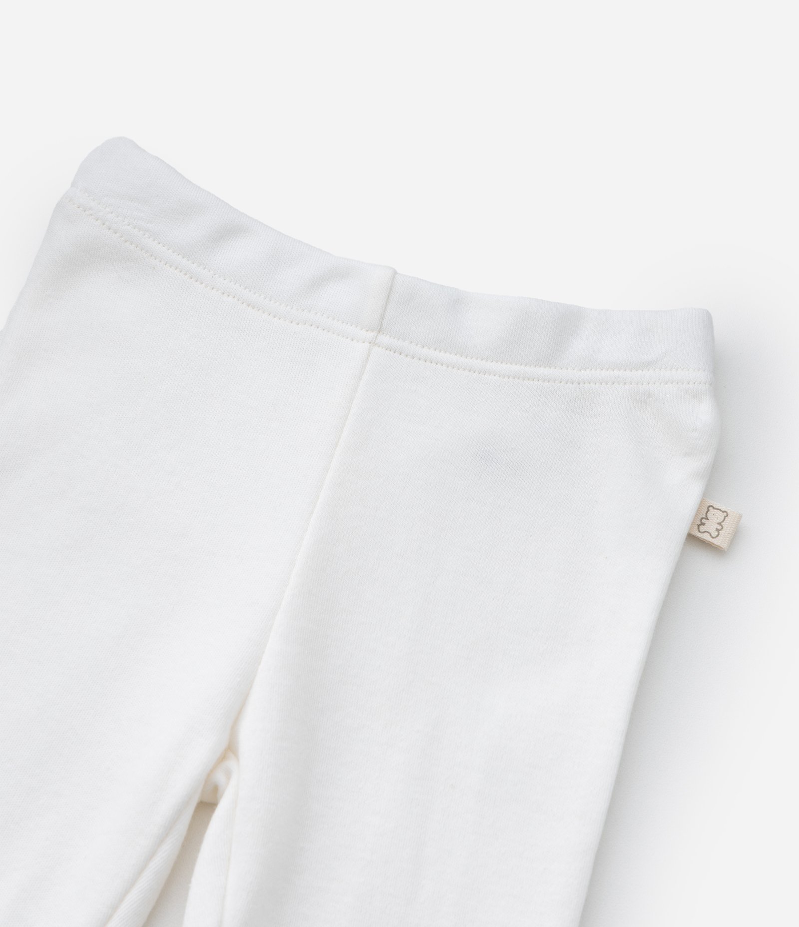 Calça Infantil com Cós Ajustável – Tam Prematuro Branco 5