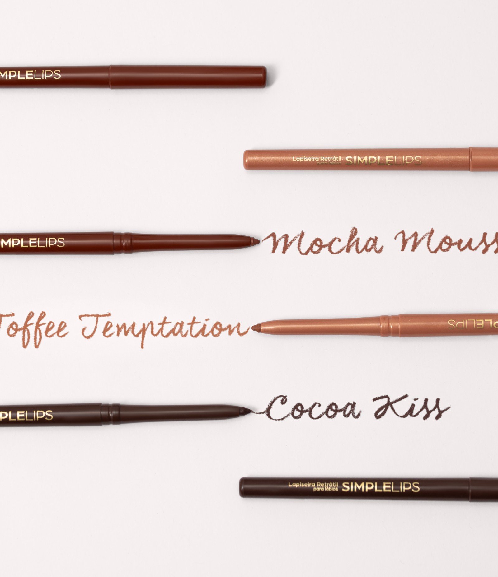 Lapiseira Para Labios Mari Maria Simple Lips Mocha Mousse 4