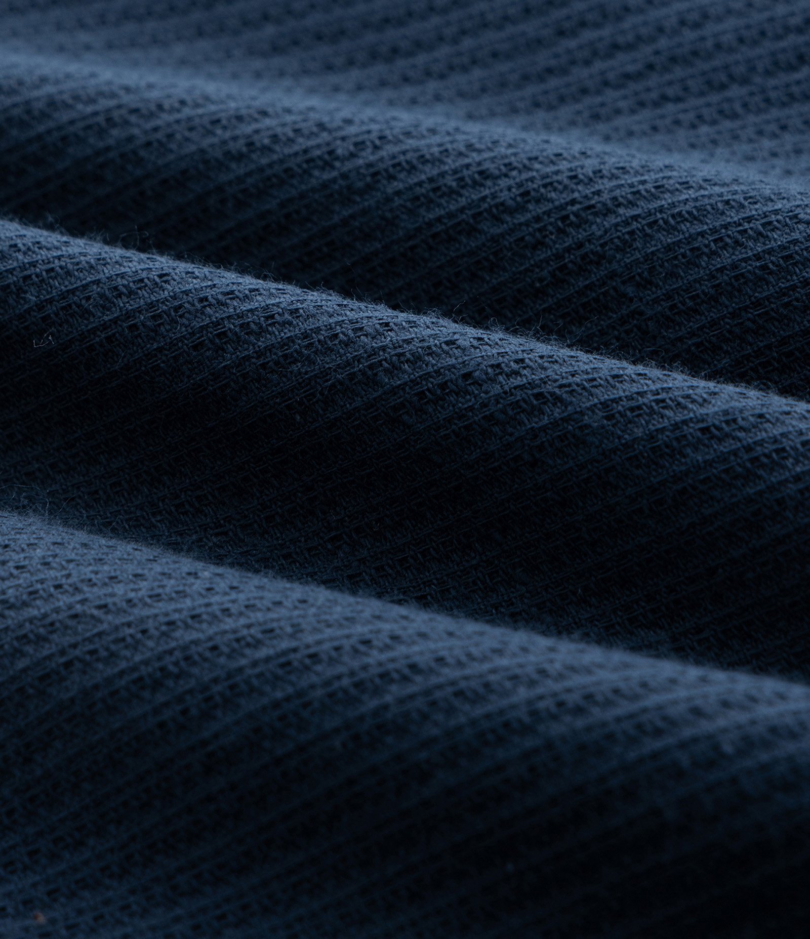 Bermuda Texturizada em Algodão com Amarração e Bolsos Azul 9