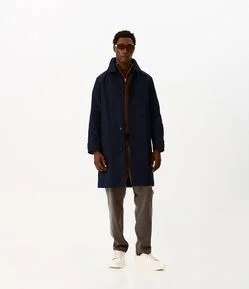 Trench Coat Tecnológico Repelente à Água