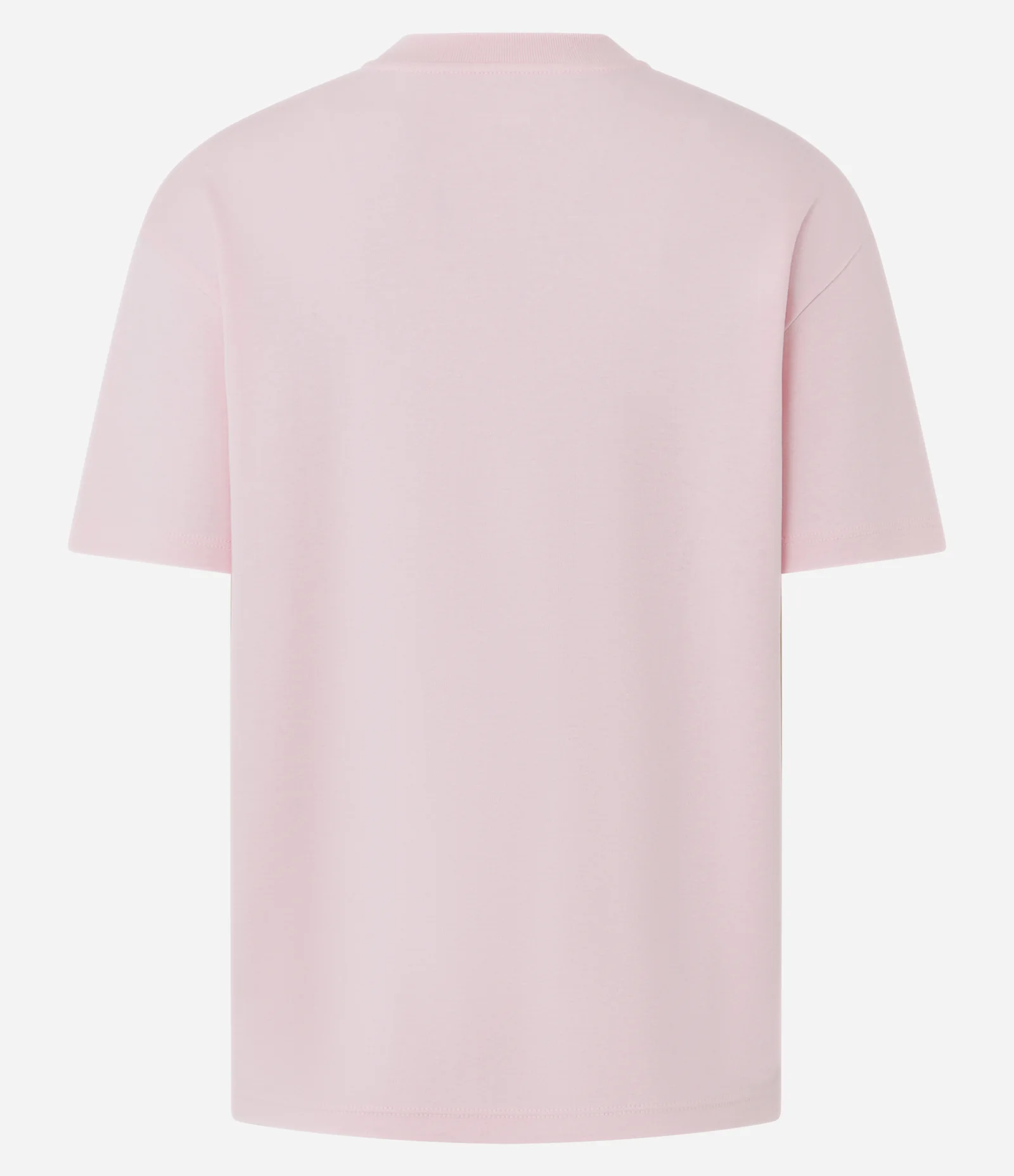 Blusa em Algodão Peruano Interlock com Gola Redonda Rosa 2
