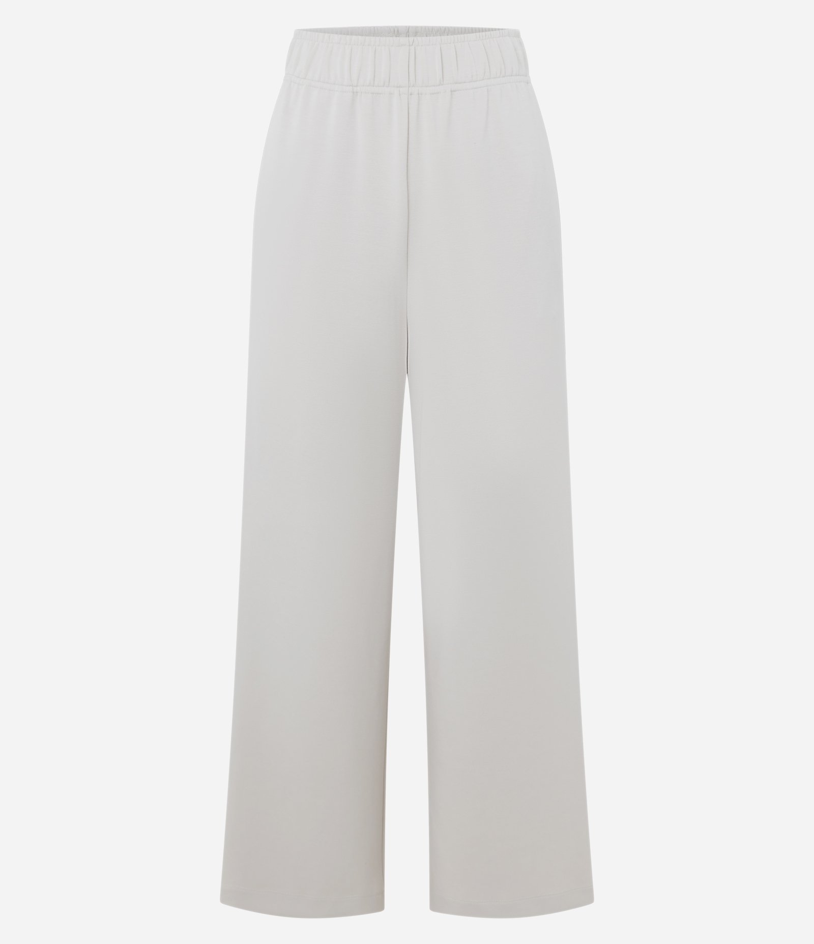 Calça Wide Leg Moletom com Cós Estruturado PP 1