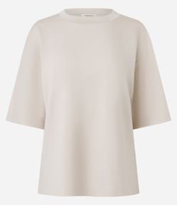 Blusa Moletom Oversized com Mangas Amplas