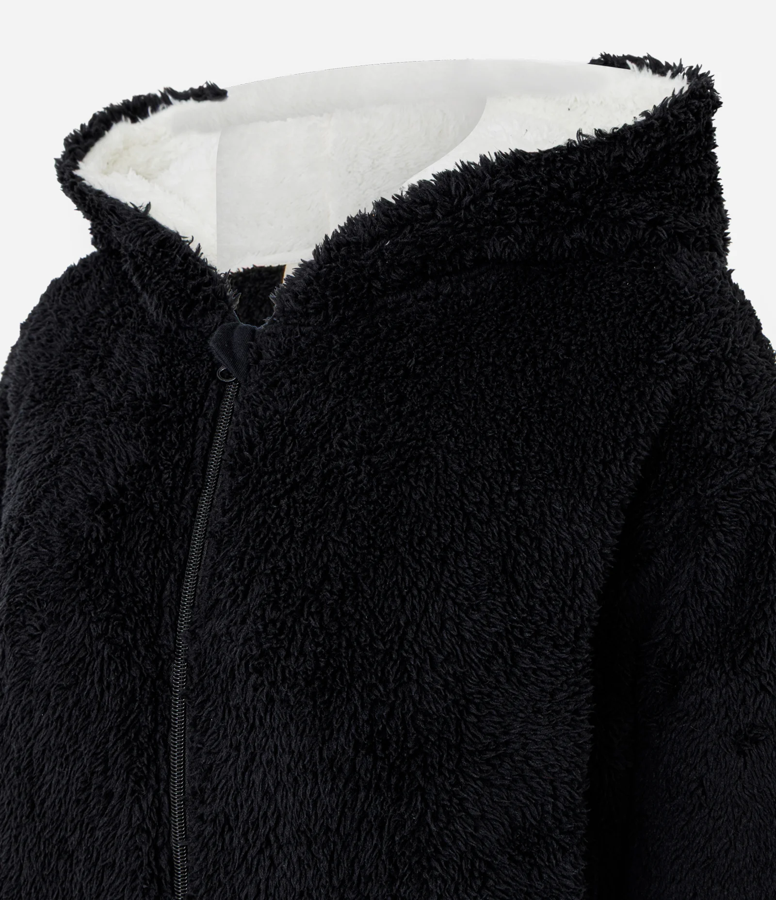 Macacão de Pijama em Fleece com Capuz Kuromi Preto 2