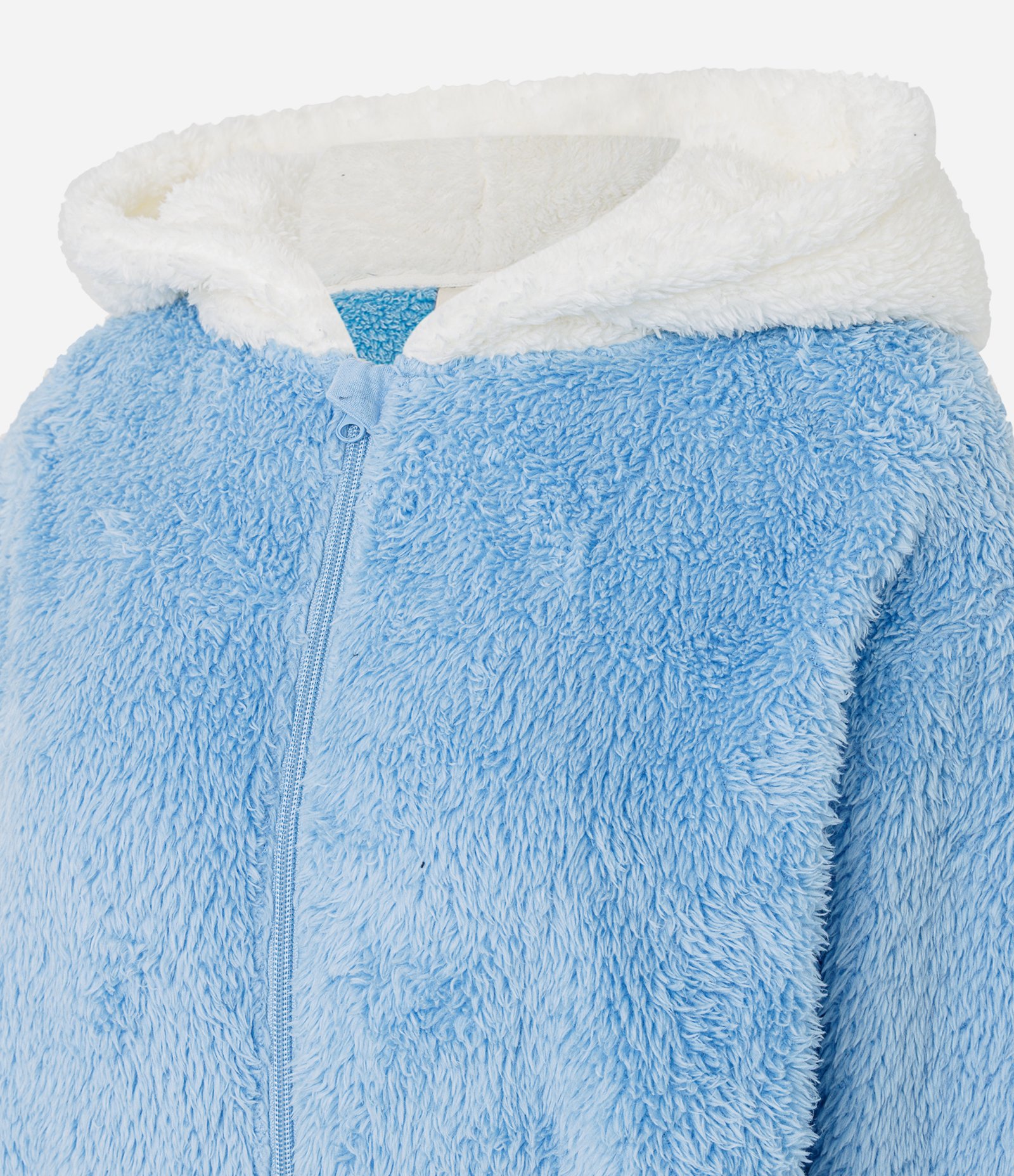 Macacão de Pijama em Fleece com Capuz Cinnamoroll Azul 2