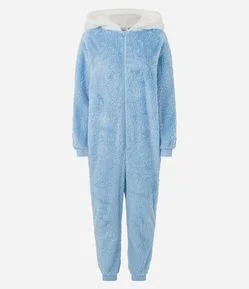 Macacão de Pijama em Fleece com Capuz Cinnamoroll
