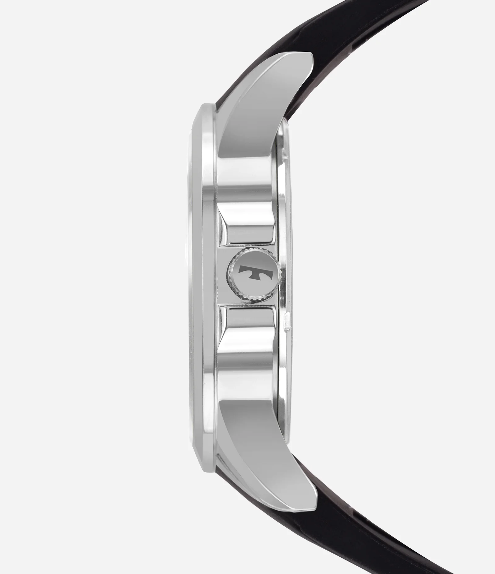 Relógio Analógico Aço e Silicone Technos Preto 1