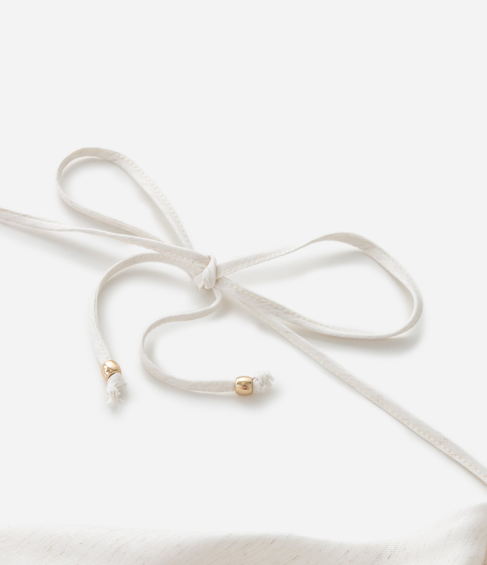 Vestido Longo em Viscolinho com Decote Degagê  e Amarração Curve & Plus Size Off White 8