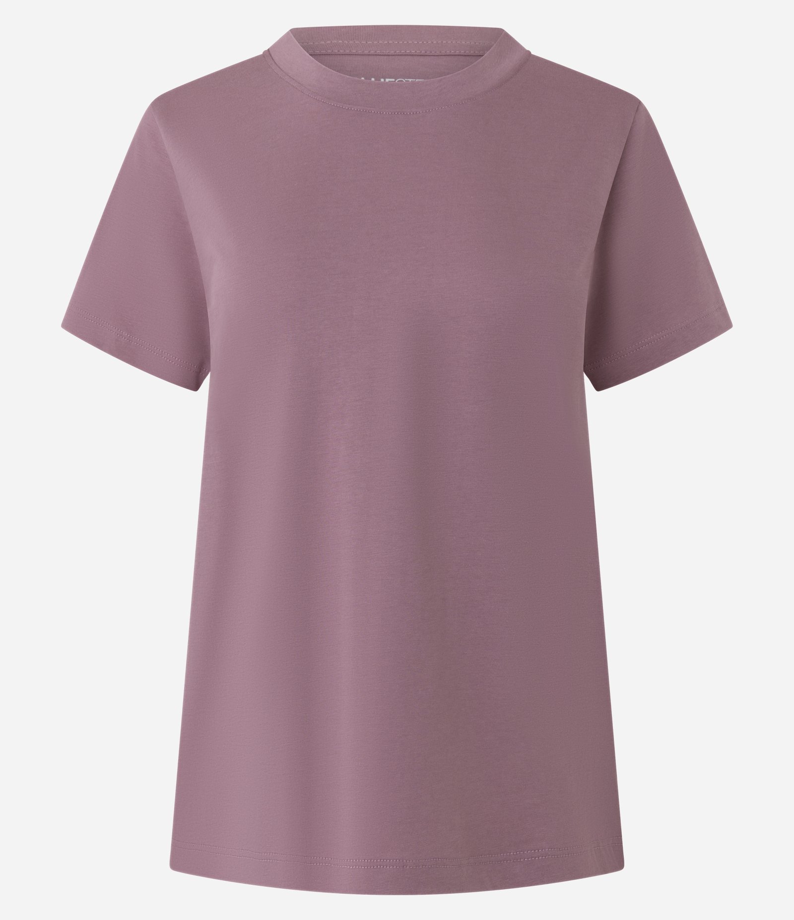 Camiseta Básica em Algodão com Manga Curta Rosa 5