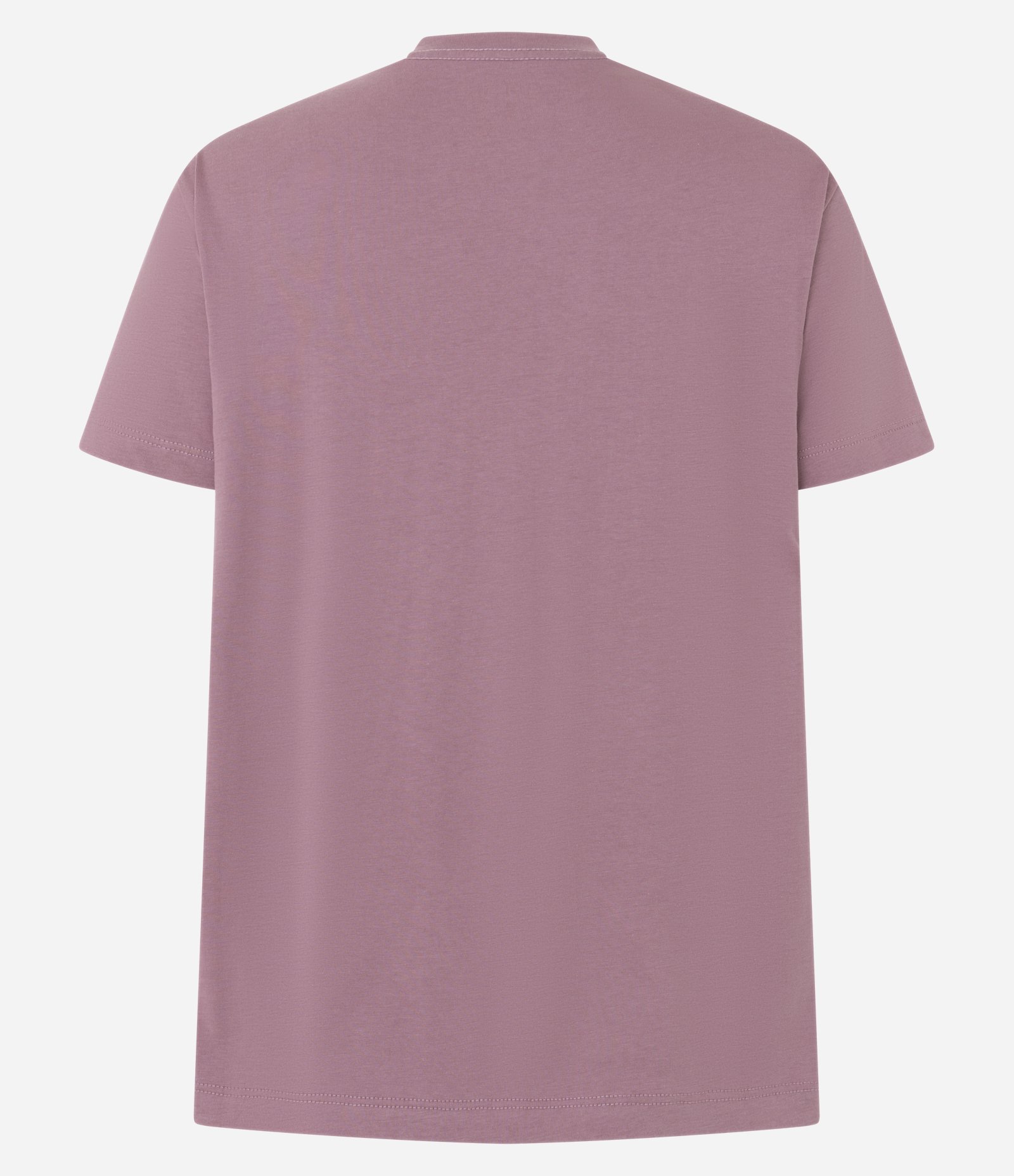 Camiseta Básica em Algodão com Manga Curta Rosa 6