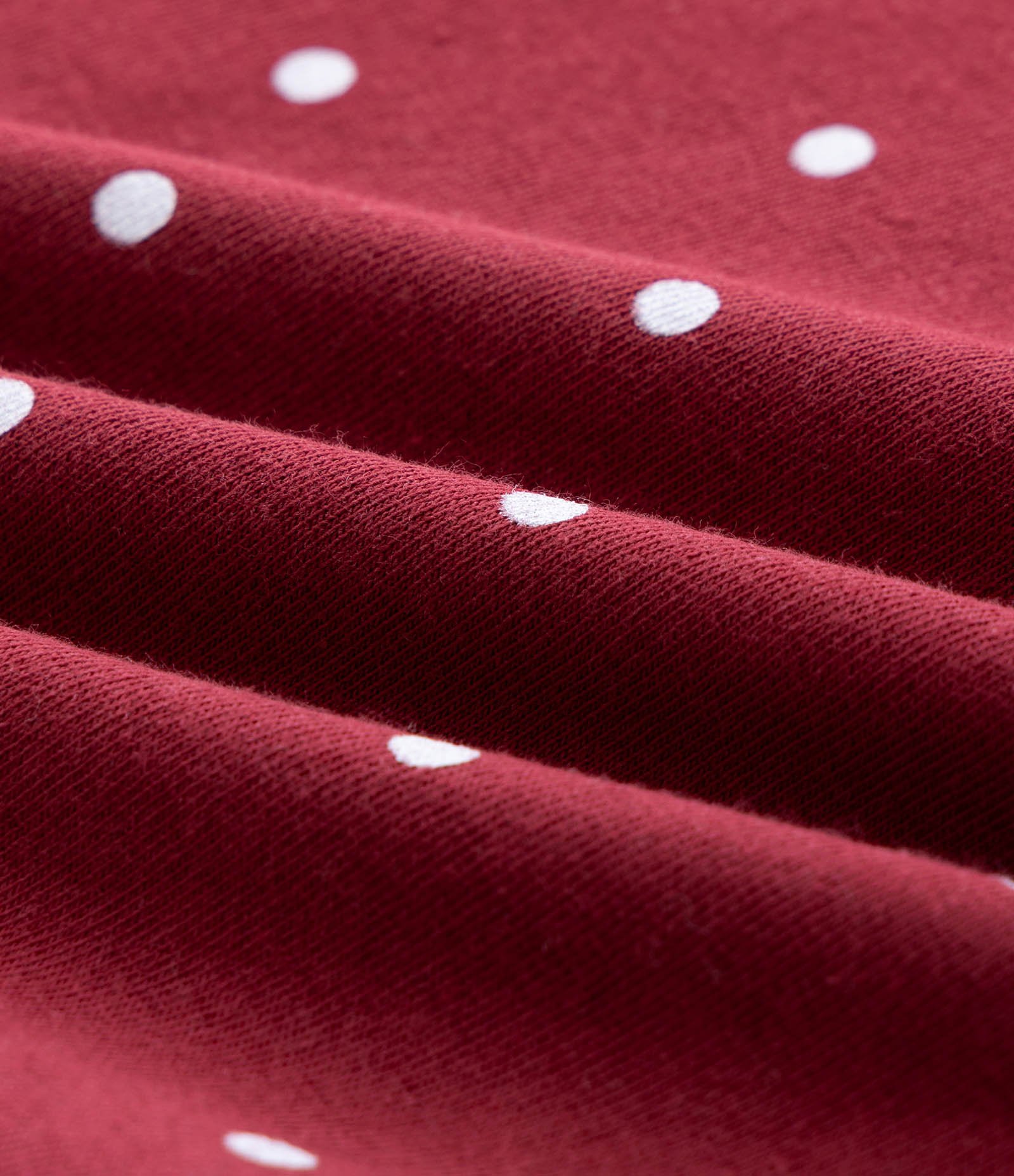 Conjunto Infantil com Coelhinhos Aplicados e Calça Poá – Tam 0 a 18 Meses Vermelho 9