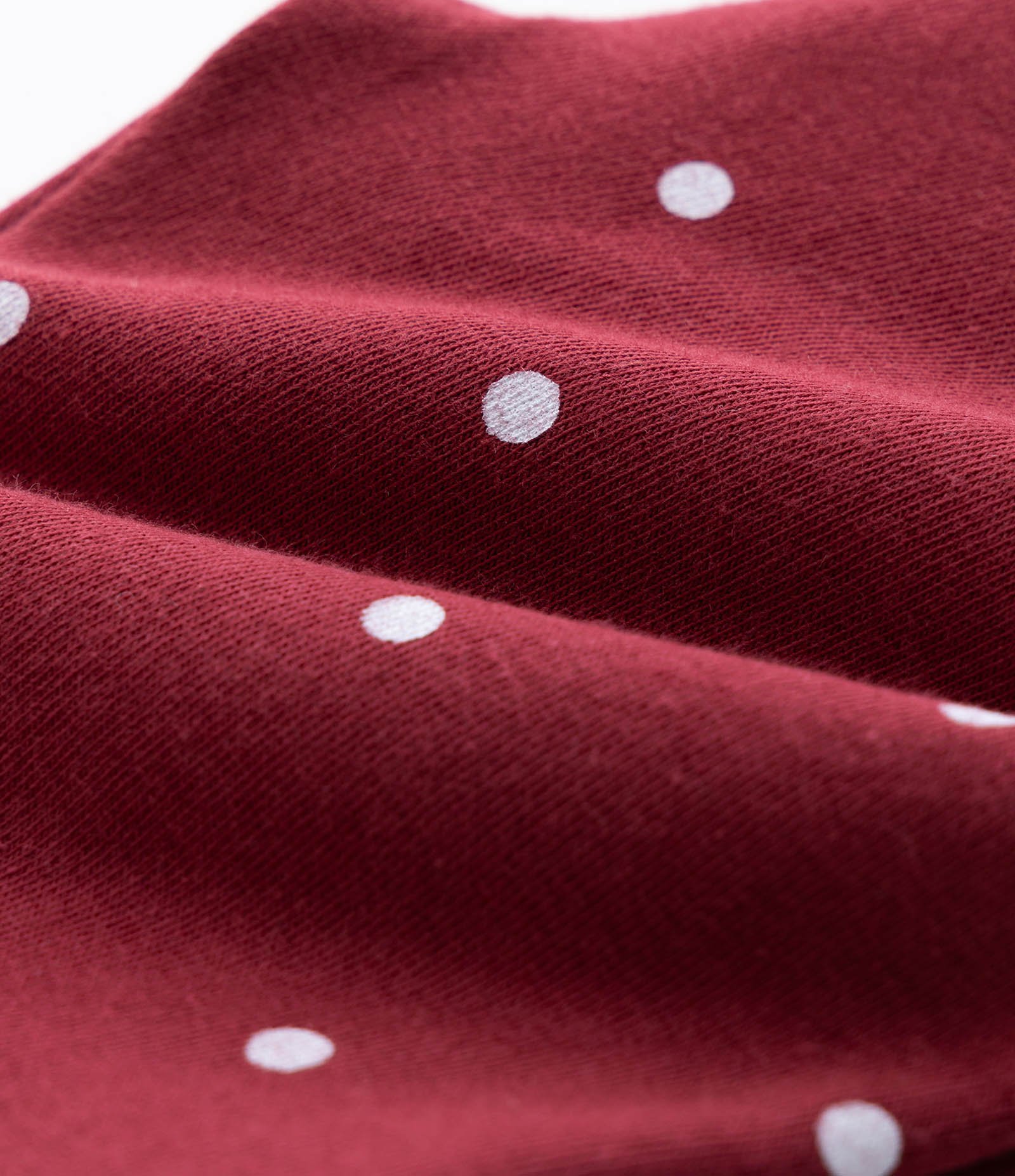 Conjunto Infantil com Coelhinhos Aplicados e Calça Poá – Tam 0 a 18 Meses Vermelho 12