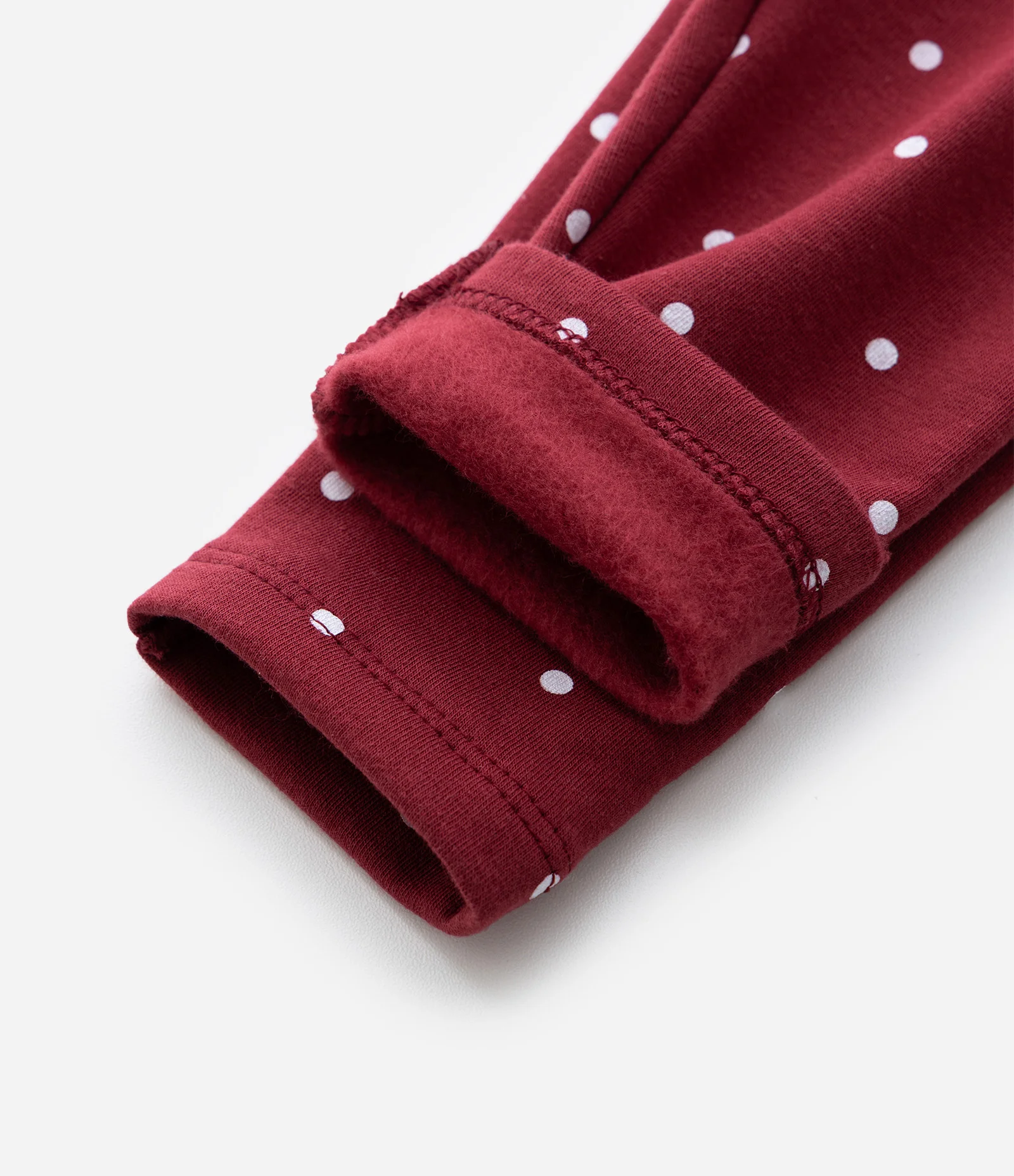 Conjunto Infantil com Coelhinhos Aplicados e Calça Poá – Tam 0 a 18 Meses Vermelho 8